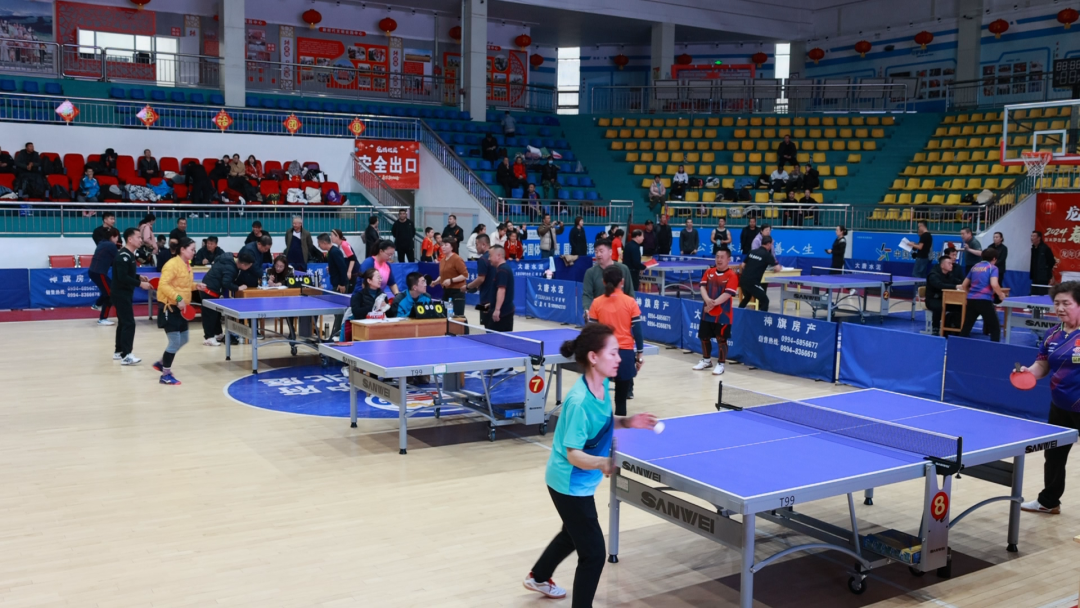 乒乓促融合竞技展风采